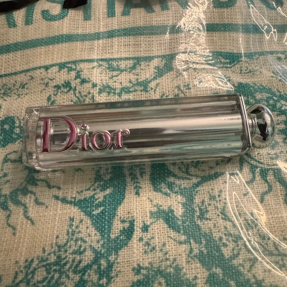 **LOW START** NWT 2pc-DIOR BEAUTE 2024 NOVELTY LINEN TOTE & Dior lipstick - Picture 5 of 7